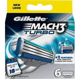 Gillette Mach3 Turbo 6-pack
