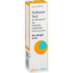 Flutikason Teva 50mg 60 doser Nässpray