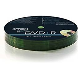 TDK DVD+R 4.7GB 16x Spindle 10-Pack