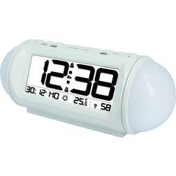 Technoline Orologio radiocontrollato con funzione Wake up Light (luce colorata) wt 499 (l x a x p) 185 x 75 x 75 mm