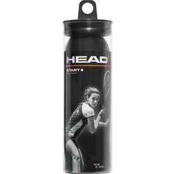 Head Balle de squash Start (x3) Noir