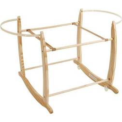 Clair De Lune Deluxe Rocking Moses Basket Stand