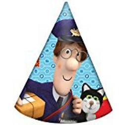 Unique Party Postman Pat Party Hats 6-pack