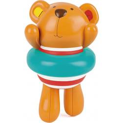 Hape Swimmer Teddy Wind Up Toy