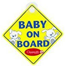 Clippasafe Baby on Board Sign