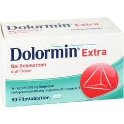Dolormin Extra 400mg 50 stk Tablet