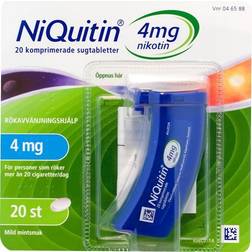 NiQuitin 4mg 20 st Sugtablett