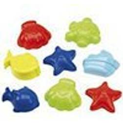 Ecoiffier Sea Sand Molds 8pcs