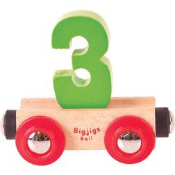 Bigjigs Rail Name Number 3