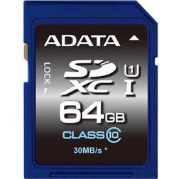 Adata Premier SDXC Class 10 UHS-I U1 50/10MB/s 64GB