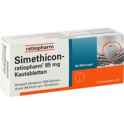 Simethicon 85mg Kautabletten 50 Stk. Kautablette