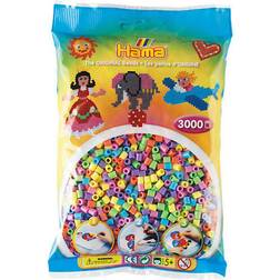 Hama Beads 3000 Perles A Repasser Pastel