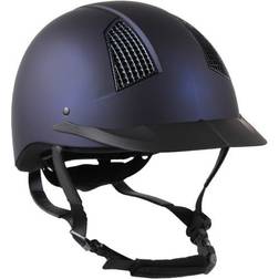 QHP Casco da equitazione Galaxy Bleu