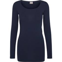 Vero Moda Casual Long Sleeved Blouse - Blue/Black Iris