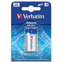 Verbatim Batterie alcaline da 9 V