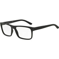 Giorgio Armani 7042 5063 Black Men Rectangle