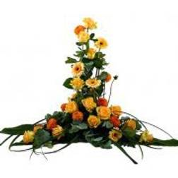 Flowerhouse.se Funeral Flowers Peach