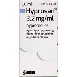 Hyprosan 3.2mg/ml 10ml Øjendråber