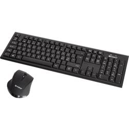 Sandberg DesktopSet Keyboard and mouse set Wireless (Norwegian)