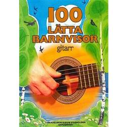 100 lätta barnvisor gitarr (Häftad, 2017)