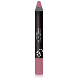Golden Rose Matte Lipstick Crayon #10 Brandy Rose