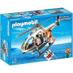 Playmobil Fire Fighting Helicopter Set 5542