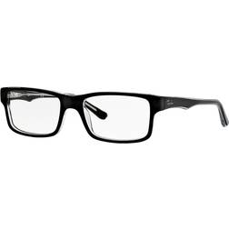 Ray-Ban RB5245 Monture Noir Verres Incolore 54-17