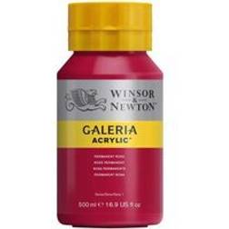 Winsor & Newton Acrylic Paint Galeria Permanent Rose 500ml