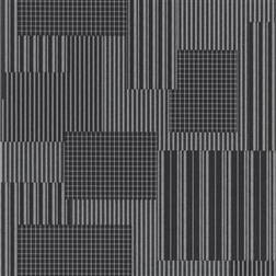 Designers Guild Patchwork Tapete Rivington Patchwork Ralph Lauren Black grau