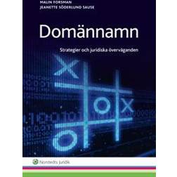 Domännamn: strategier och juridiska överväganden (Häftad)