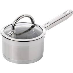 Procook Professional Steel with lid 1.2 L 14 cm