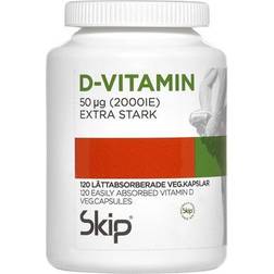 Skip Nutrition D-Vitamin 50mcg 120 stk