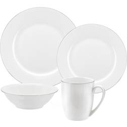 Royal Worcester Serendipity Platinum Dinner Set 16pcs