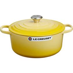 Le Creuset Soleil Signature Rund med lock 4.2 L 24 cm