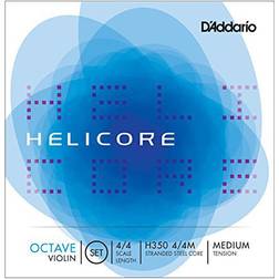 D'Addario H350 4/4M Jeu de cordes violon 4/4 Helicore Octave, Medium