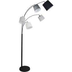 By Rydéns Foggy Black Golvlampa 200cm