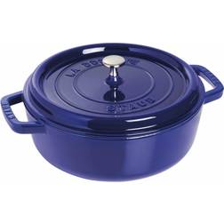 Staub Cocotte Rond Basse Noir Mat 26 cm - Black 3.8 L 26 cm