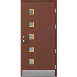 Kaski Design Barcelona Ytterdörr Klarglas S 2502-B H (100x210cm)