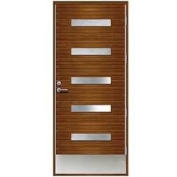 Kaski Träpaneldörrar Berlin Ytterdörr Klarglas S 2040-Y20R H (100x210cm)