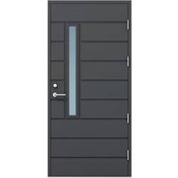 Kaski Soldrömmar Palermo Ytterdörr Crepiglas S 7502-B H (90x210cm)
