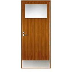 Kaski Träpaneldörrar Chicago Ytterdörr Klarglas S 8005-Y20R H (90x210cm)