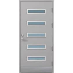Kaski Design Tel Aviv Ytterdörr Klarglas S 7502-B H (90x210cm)