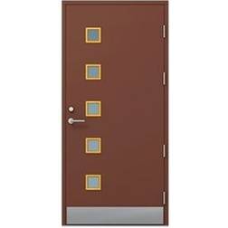 Kaski Design Barcelona Ytterdörr Klarglas S 7502-B H (90x210cm)