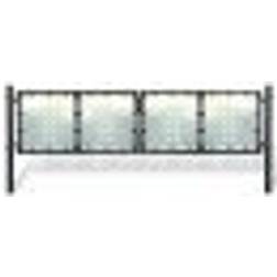 vidaXL Double Door Fence Gate 300x125cm