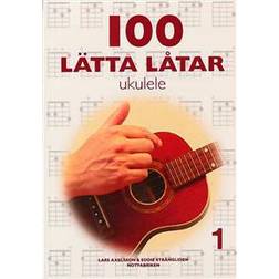 100 lätta låtar ukulele 1 (Häftad)