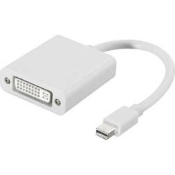Deltaco DVI-I - Displayport Mini Adapter F-M 0m