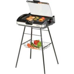 Cloer Flip Cover 6720 2200 W Noir Barbecue électrique