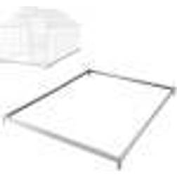 tectake Base Per Serra 375 x 190 x 12 cm Acciaio inossidabile