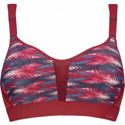 Triumph Triaction Boost Lite Sports Bra - Red-Dark Combination