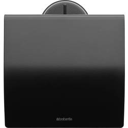 Brabantia Profile Toiletrolhouder Met Klep Black Zwart